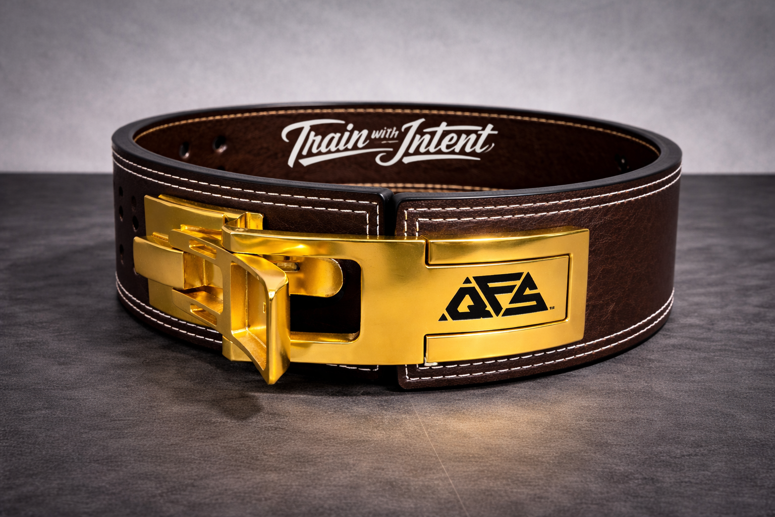 Relentless Lever Belt | Adjustable 13mm Leather Weightlifting Belt for Powerlifting, Squat & Deadlift