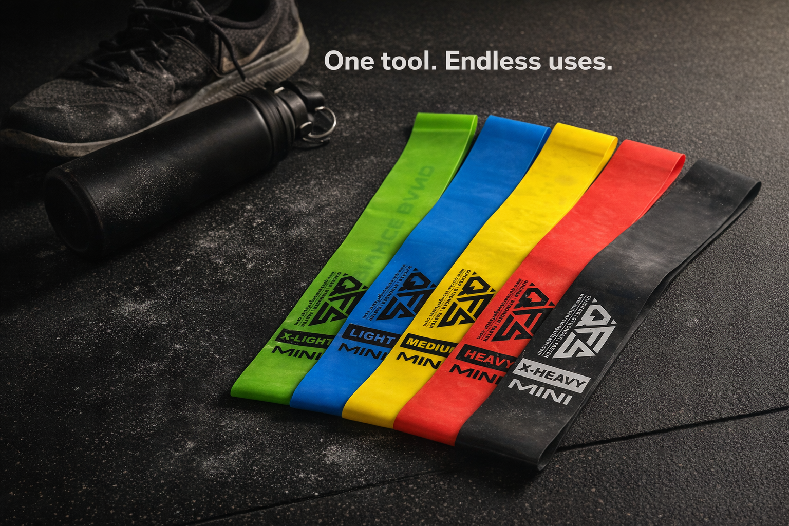 Performance Bands | Mini Resistance Bands for Glutes, Strength Training, Speed Training, and Athletic Performance