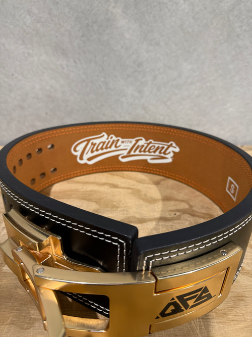 Relentless Lever Belt | Adjustable 13mm Leather Weightlifting Belt for Powerlifting, Squat & Deadlift