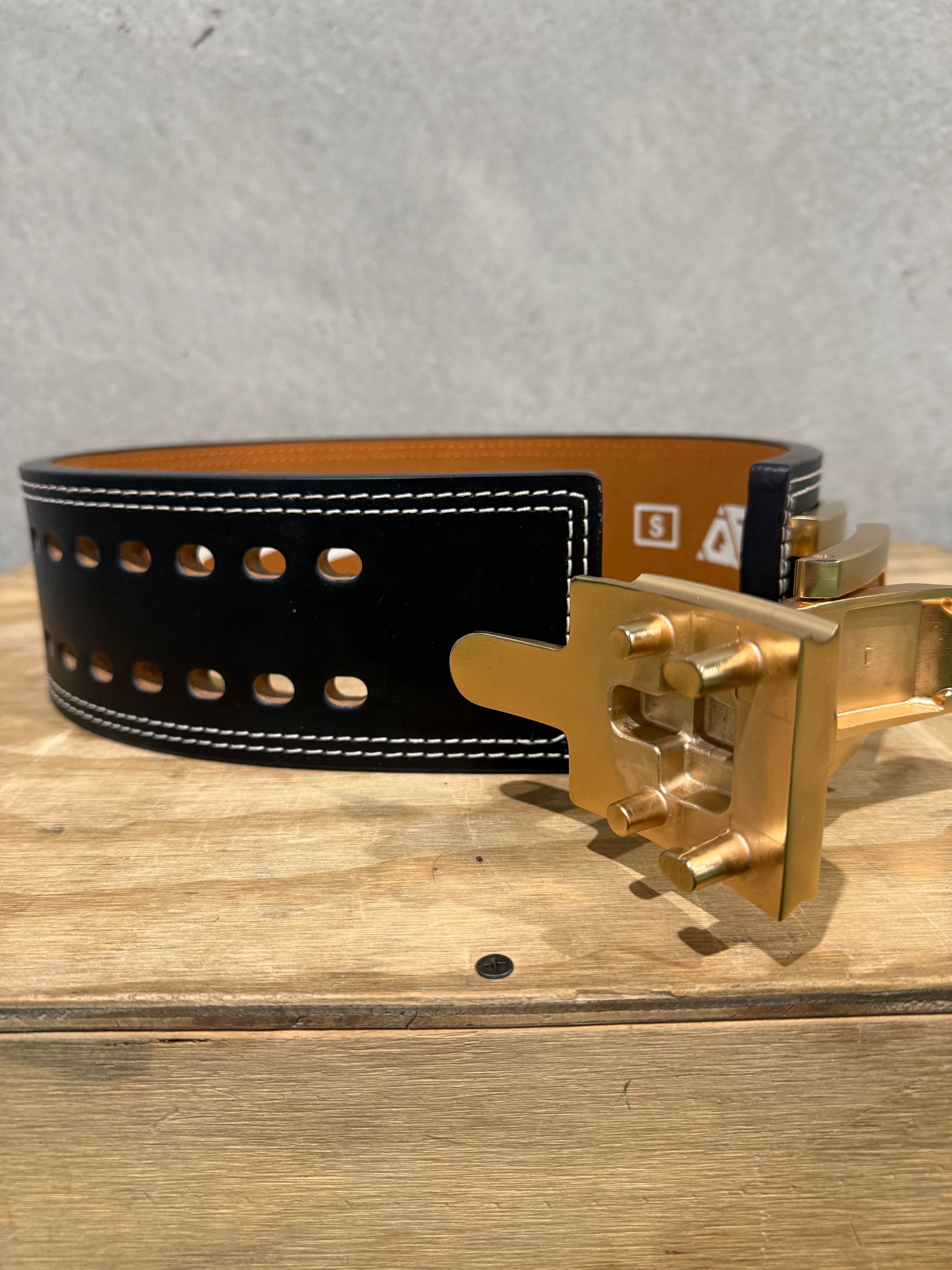 Relentless Lever Belt | Adjustable 13mm Leather Weightlifting Belt for Powerlifting, Squat & Deadlift