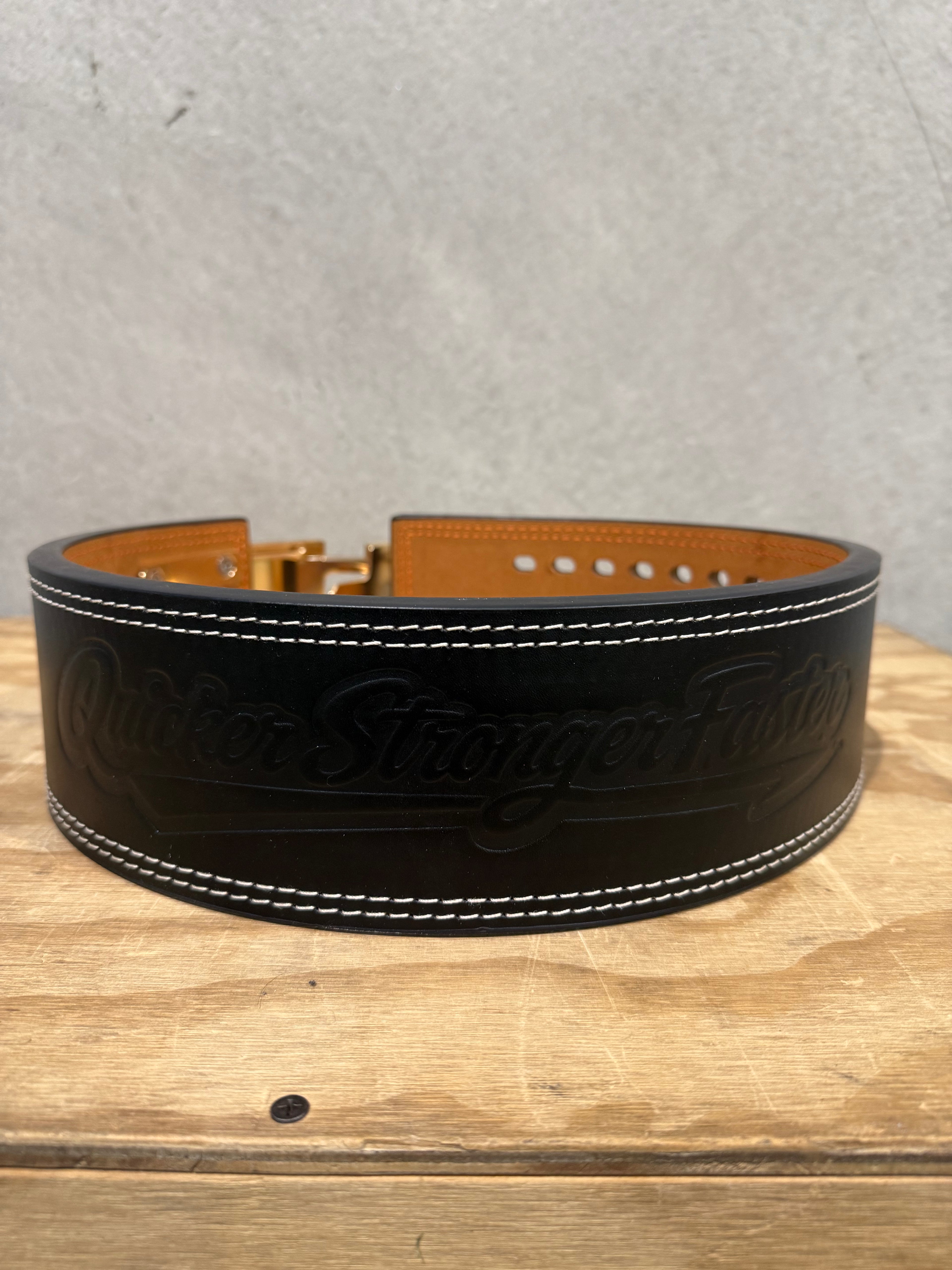 Relentless Lever Belt | Adjustable 13mm Leather Weightlifting Belt for Powerlifting, Squat & Deadlift