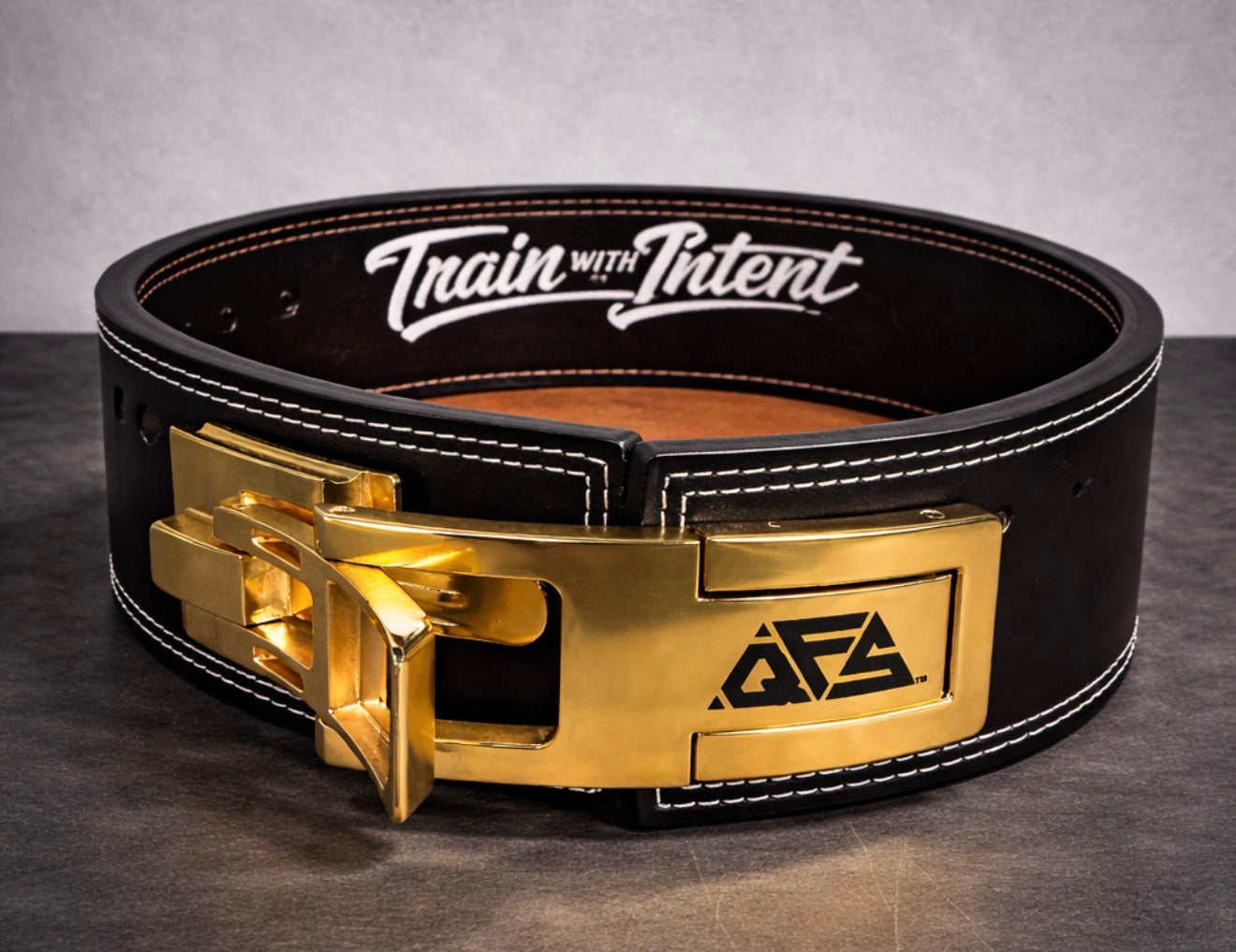 Relentless Lever Belt | Adjustable 13mm Leather Weightlifting Belt for Powerlifting, Squat & Deadlift